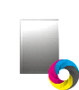 Visitenkarten quadratisch 4/4 farbig 55 x 55 mm (beidseitiger Druck)